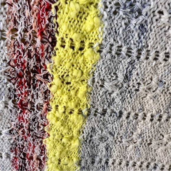 ANTHROPOLOGIE BEACH SIDE STRIPED LOOSE FIT OVERSIZED SWEATER TOP SIZE XS - Picture 8 of 9